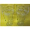 Image 3 : (7) COKE/COCA COLA GLASSES 1-GOBLET,2-FOREIGN LANGUAGE,4-JIGGERS