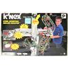 Image 1 : 2011 K'NEX 1035PCE STEEL SCORPION ROLLER COASTER SET BOXED INSTRUCTIONS