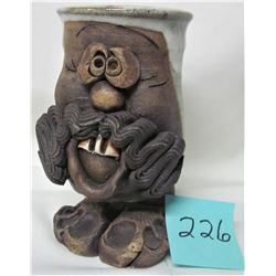 MOUSTACHE POTTERY MUG