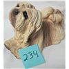 Image 2 : VINTAGE LHASA APSO 8" DOG STATUE DOOR STOP