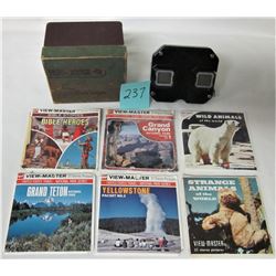 VINTAGE SAWYERS STEREOSCOPE VIEW MASTER/ 6- SETS 3 EACH VINTAGE REELS