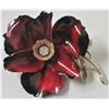 Image 5 : 2 ORNATE BROACHES VINTAGE FLORAL