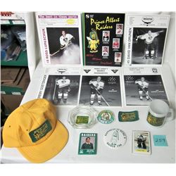 LOT PA RAIDERS-CAP-ASHTRAY-BUTTON-COFFEECUP-2 CRESTS