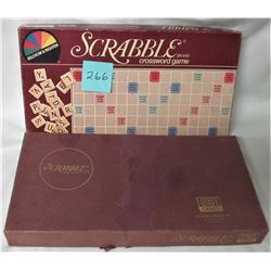 2- SCRABBLE CROSSWORD BOARDGAMES