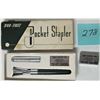 Image 1 : VINTAGE DUO FAST POCKET STAPLER BOXED