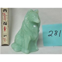 MINIATURE JADIETE COLLIE DOG ORNAMENT