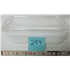 Image 1 : MARKED WHITE FIRE KING REFRIDGERATOR BUTTER DISH/LID