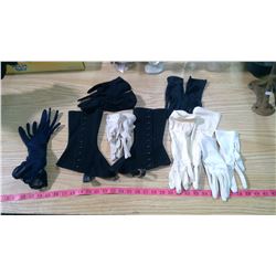 VINTAGE SPATS AND LADIES GLOVES