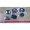 Image 1 : LOT OF SIX BELT BUCKLES