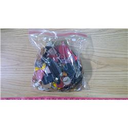 LOT OF 75 VINTAGE ADVERTISING KEY CHAINS