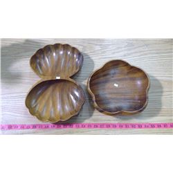 TWO GENUINE MONKEY POD PIECES