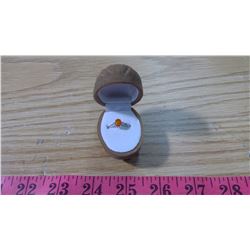 CUBIC ZIRCONIA RING (SIZE 5.5)