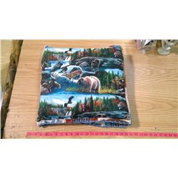 HOMEMADE PILLOW BLANKET (56" X 67")