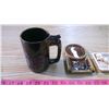 Image 4 : TWO ASHTRAYS AND WHISTLE MUG