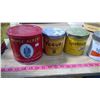 Image 3 : FOUR TOBACCO TINS