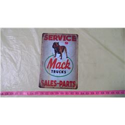 MACK - REPRODUCTION TIN SIGN