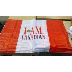 MOLSON - I AM CANADIAN FLAG (60" X 35.5")
