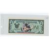 Image 2 : 1988 Disney Dollar with Mickey Mouse. Scrooge McDuck signature. Uncirculated.