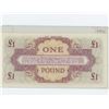 Image 2 : Great Britain. British Armed Forces 1 Pound note. Uncirculated.
