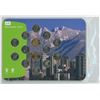 Image 1 : 14-piece Vancouver 2010 Olympic & Paralympic Winter Games coins including 12 25 cents and 2 special 