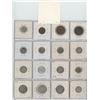 Image 2 : Lot of 16 Newfoundland coins:1896 1c VG-8; 1919c 1c EF-40; 1942 1c VF-20; 1896 5c F-12; 1917c 5c VG-