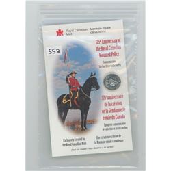 125th anniversary Sterling silver RCMP pin.