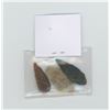 Image 2 : Lot of 3 Neolithic period arrow heads.