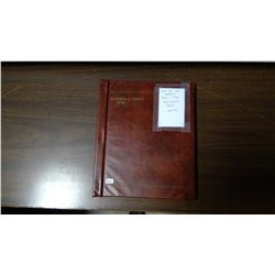 Lot of 75 Canadian nickel 5 cents 1922-1992. Includes scarce 1925 VG-10. Coins grade VG-8 to EF-40. 