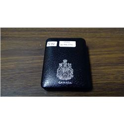1974 Specimen silver dollar. Winnipeg Centennial 1874-1974. Cased.