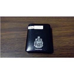 1975 Specimen silver dollar. Calgary Centennial 1875-1975. Cased.