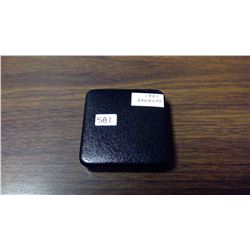 1981 Proof silver dollar. Centenary of the approval by the Canadian government to build the Trans-Ca