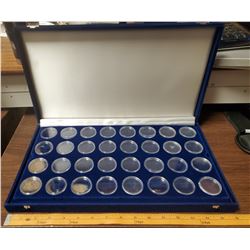 ROYAL CANADIAN MINT CASE 64 SPACES EMPTY