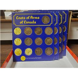 COAT OF ARMS CANADA- TWO COMPLETE SETS