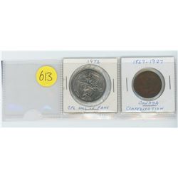 PRINCE ALBERT- CFL- CANADA CONFEDERATION TOKENS
