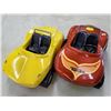 Image 1 : 2 METAL TONKA CARS - YELLOW AND BURNT ORANGE