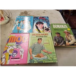 FIVE VINTAGE BOOKS - 1960'S - 1970'S
