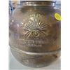 Image 3 : REDSKIN BRAND CHEWING TOBACCO BRASS SPITTOON