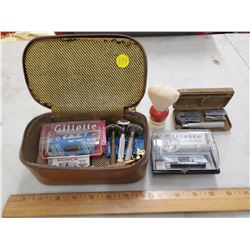 LOT OF SHAVING COLLECTIBLES