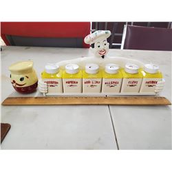 KITCHEN ACCESSORIES - SPICE RACK AND TIMER