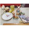Image 1 : LOT OF FIGURINES AND ORNAMENTS - EASTER/SPRING D?COR