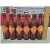 Image 3 : LOT OF 6 BROWN GLASS ORANGE CRUSH BOTTLES WITH CAPS