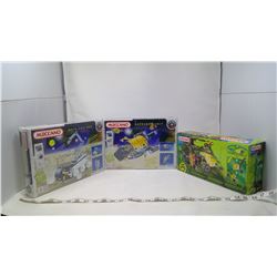 MECCANO TOYS ( DEFENDER UNIT, META CRUISER, ACTION TROOPER)