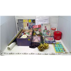 SEWING/EMBROIDERY KIT W/ TUTORIAL BOOKS