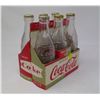 Image 1 : 6 PACK GLASS COCA-COLA BOTTLES