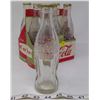 Image 2 : 6 PACK GLASS COCA-COLA BOTTLES