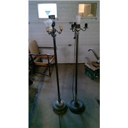 2 Floorlamps (need re-wiring)