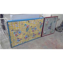 2 Childrens Folding Tables