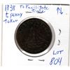 Image 2 : 1833 HALF PENNY TOKEN TO FACILITATE TRADE UPPER CANADA