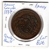 Image 1 : 1837 ONE PENNY TOKEN QUEBEC BANK