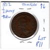 Image 2 : 1812 HALF PENNY THIN FLAN
